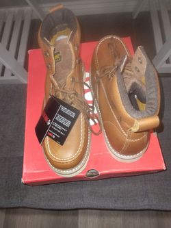 Boots Brown Wolverine oil resistant 9 1/2!Botas Resistentes para aceite Nuevas!