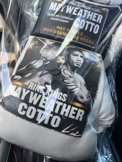 🔥🥊Mayweather autographed  Custom glove  PSA🥊 🥊