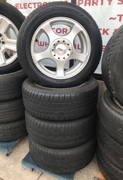 16” mustang rims 5 lugs