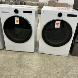 LG Front Load Washer And Dryer Stackable 