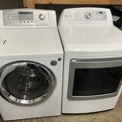 LG Washer And Kenmore Electric Dryer 