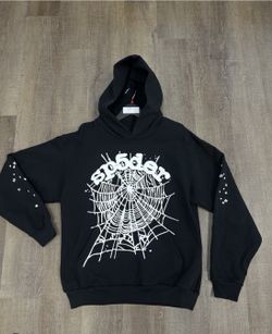 Spider Hoodie In Black LARGE