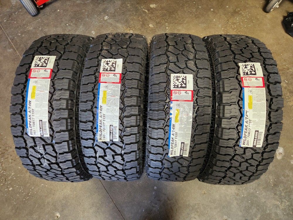265 / 70 R 17 NEW TIRES FALKEN