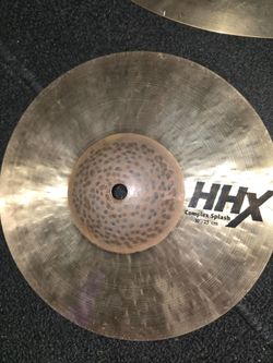 10" hhx sabian complex crash splash new
