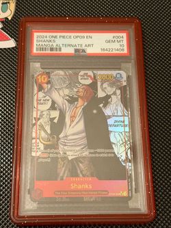 Shanks Manga PSA 10