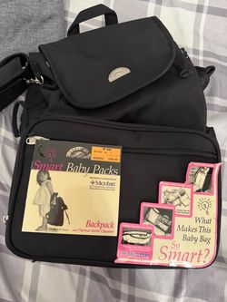 Smart Baby Packs Diaper Backpack with Thermal Bottle Chamber