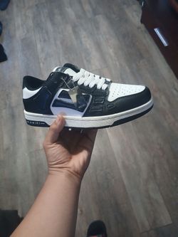 Amiri Trainers White and Black