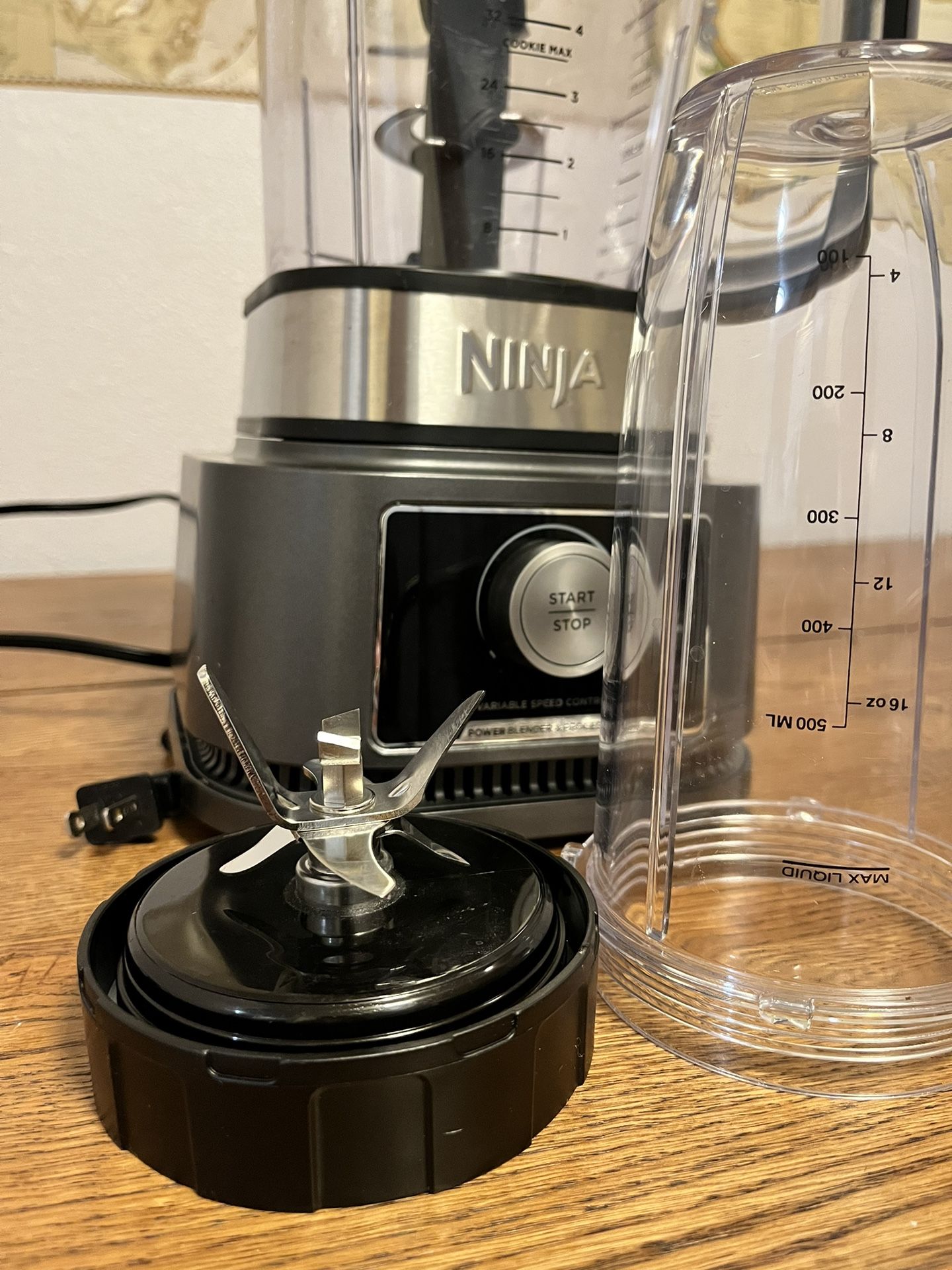 Ninja CO351B Foodi Power Pitcher 4in1 Smoothie Bowl Maker Crushing