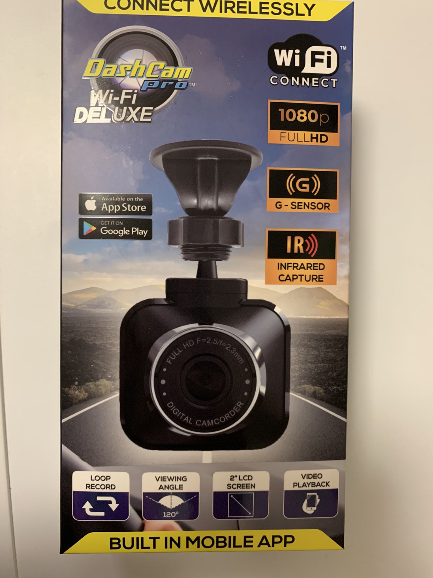 As Seen On TV Smart Wi-Fi Dash Cam Pro Car Camera