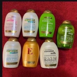 CA.  OGX. 6 CONDITIONERS. $4.00 EACH. 