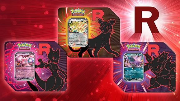 Pokemon Team Rocket’s Tins