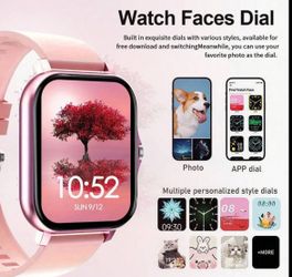 New 1.83 Inch Full Touch HD Fashion Smart Watch With (Dial, Answer) Wireless Call Function, Massive Watch Faces, Exercise Monitoring, Message Reminder