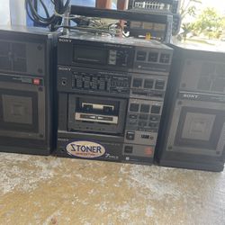 Sony FH-7 MkII stereo system 
