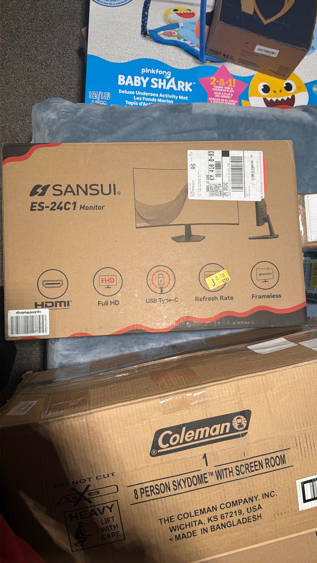 Sansui Es-24C1 24in Monitor