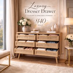 Brand New Six Dresser Drawer Luxury For $140