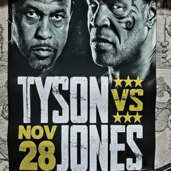 Mike Tyson vs Roy Jones PPV Poster 19x27