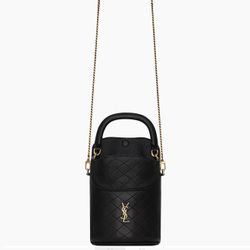 Gaby Mini Bucket Bag in Lambskin