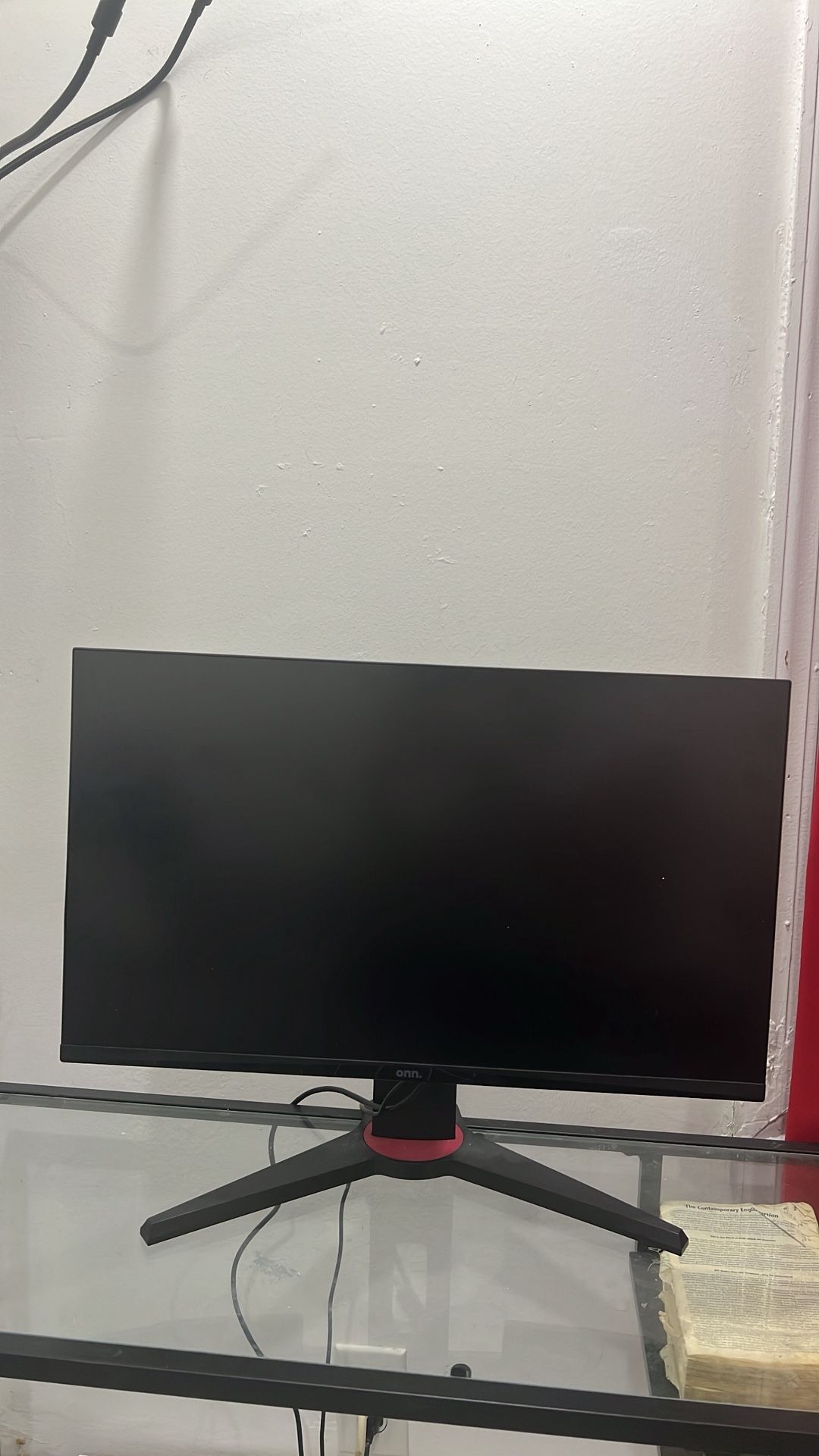 onn 24" FHD (1920 x 1080p) 180hz 1ms FreeSync Gaming Monitor with HDMI and DP Cables, Black