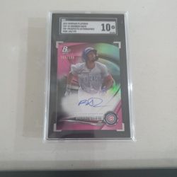 Brenner Davis Baseball Graded Card