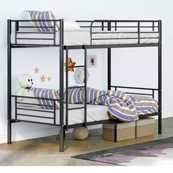 Twin Over Twin Bunk Beds 
