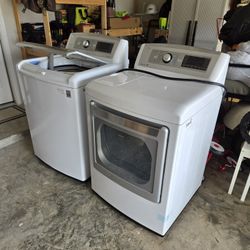 LG washer and dryer 