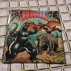 Godzilla on monster island 1996 book rare toho low price oop rare out of print