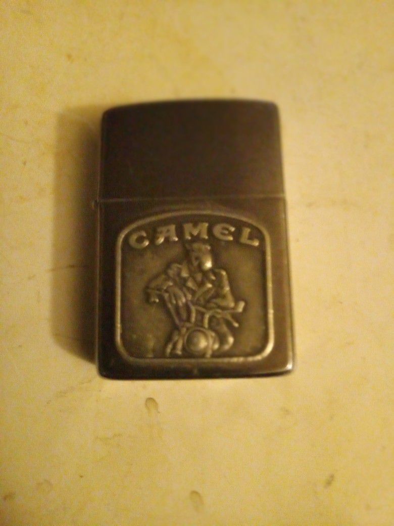 99 🐫 Lighter Zippo  Camel Lighter Flip Topk
