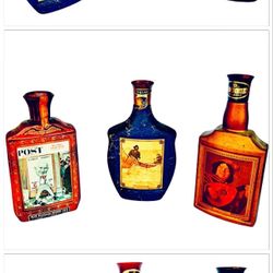 Antique Whiskey Bottles