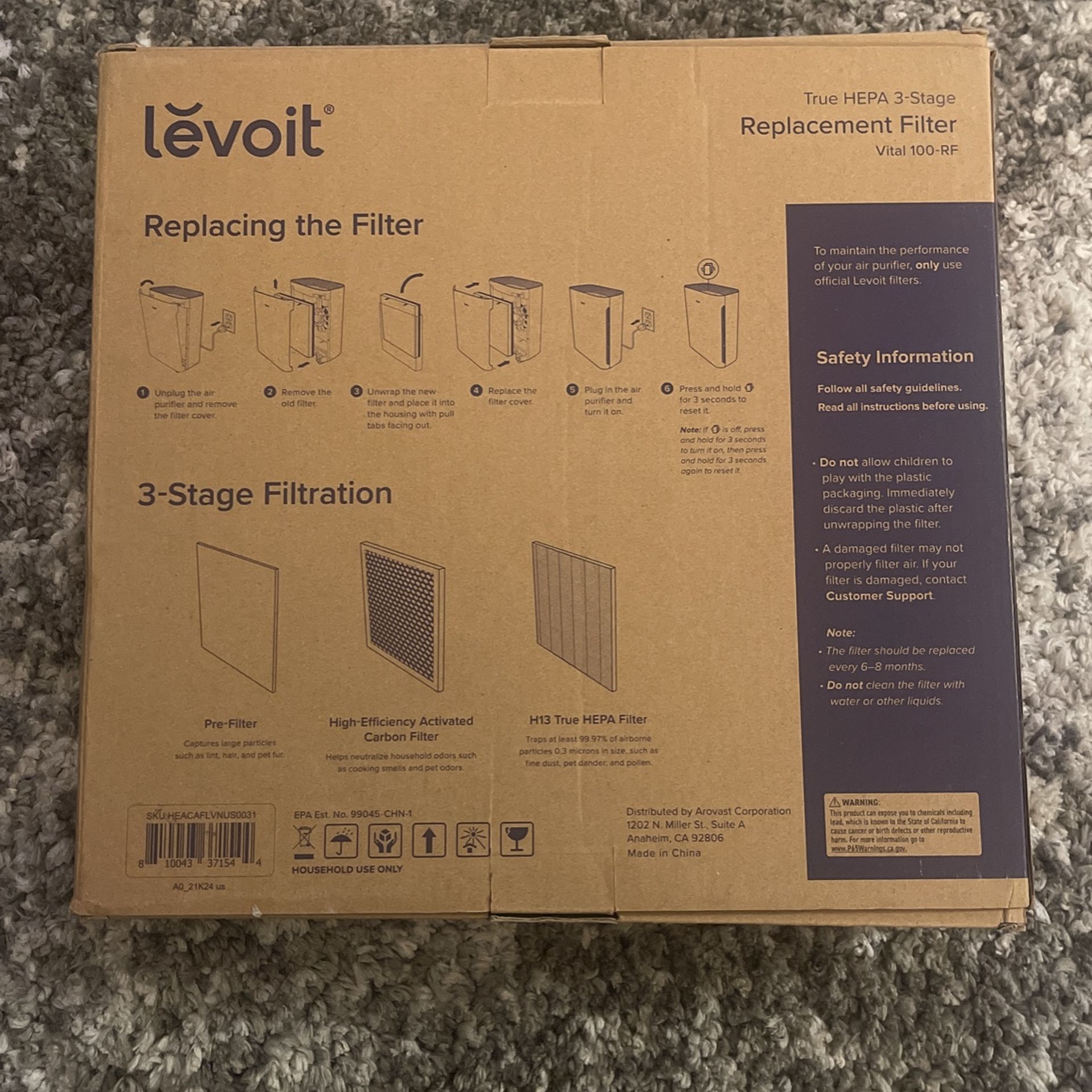Levoit Filter