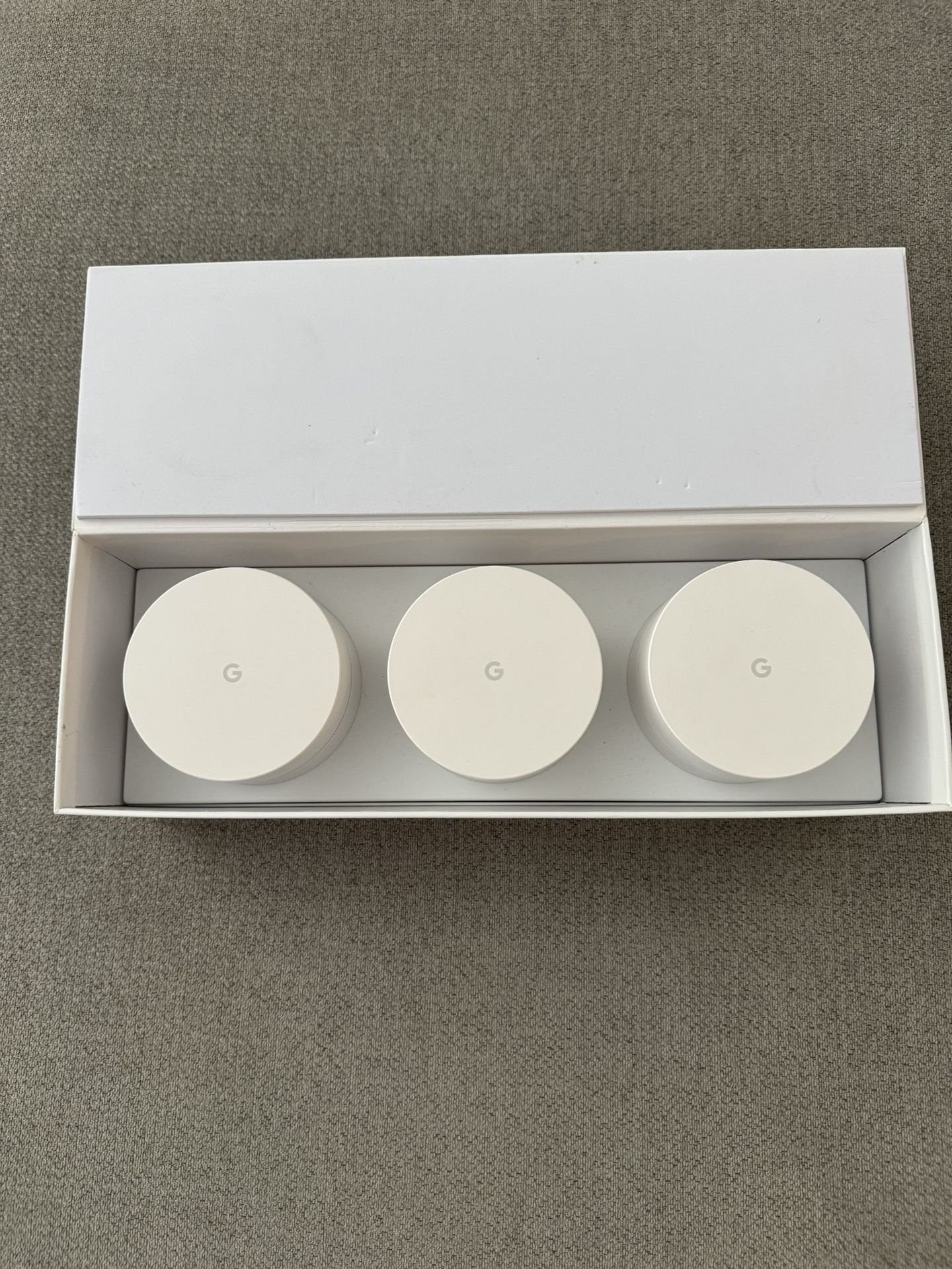 Google WiFi system, 3-Pack - Router Replacement for Whole Home Coverage. White