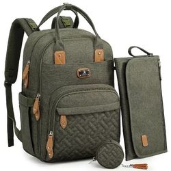 Dikaslon Diaper Bag Backpack Army Green 