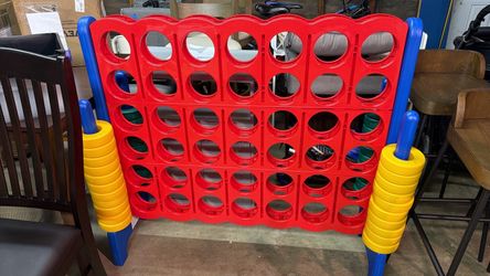 Giant Connect Four Outdoor Game Set
