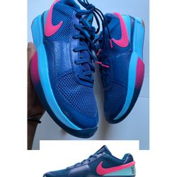 Nike JA 1 Men’s Basketball Shoes NY vs. NY Blue Hyper Pink size 12 NEW NO BOX! 