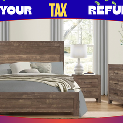 4 PC QUEEN BEDROOM SET