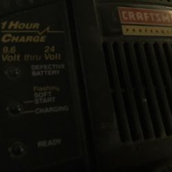 Craftsman Professional 1-Hour Charger Fast Battery Charger 9.6V-24V (contact info removed)00