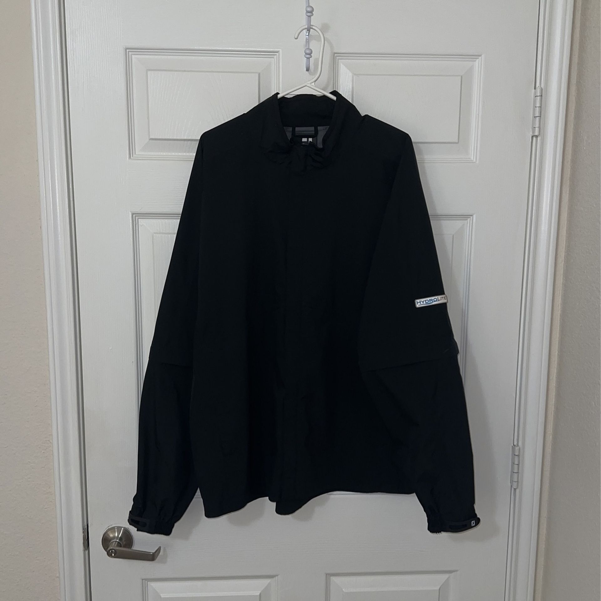 FootJoy HydroLite Zip-Off Sleeves Rain Jacket XL