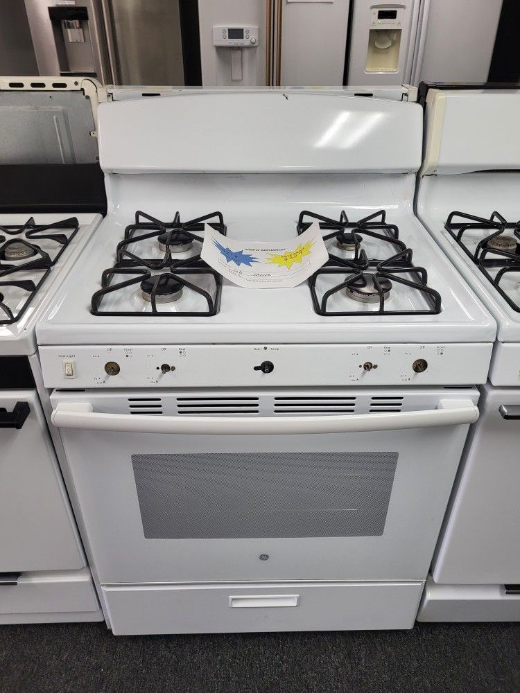 🧙‍♀️Wicked Good Sales! GE Gas Stove-Warranty Included