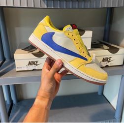 Travis Scott Canary Jordan 1 Low