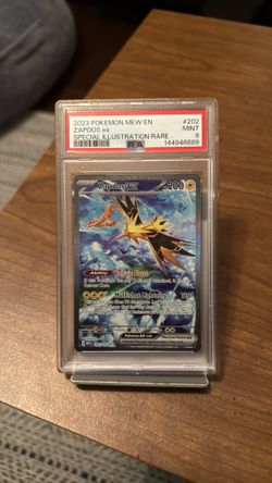 Zapdos Ex PSA 10