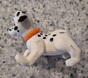 Vintage Disney 101 Dalmations Mcdonalds Toy Character Puppy Dog Orange Collar