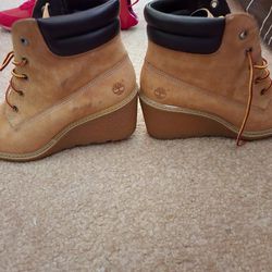 Timberland boot wedges