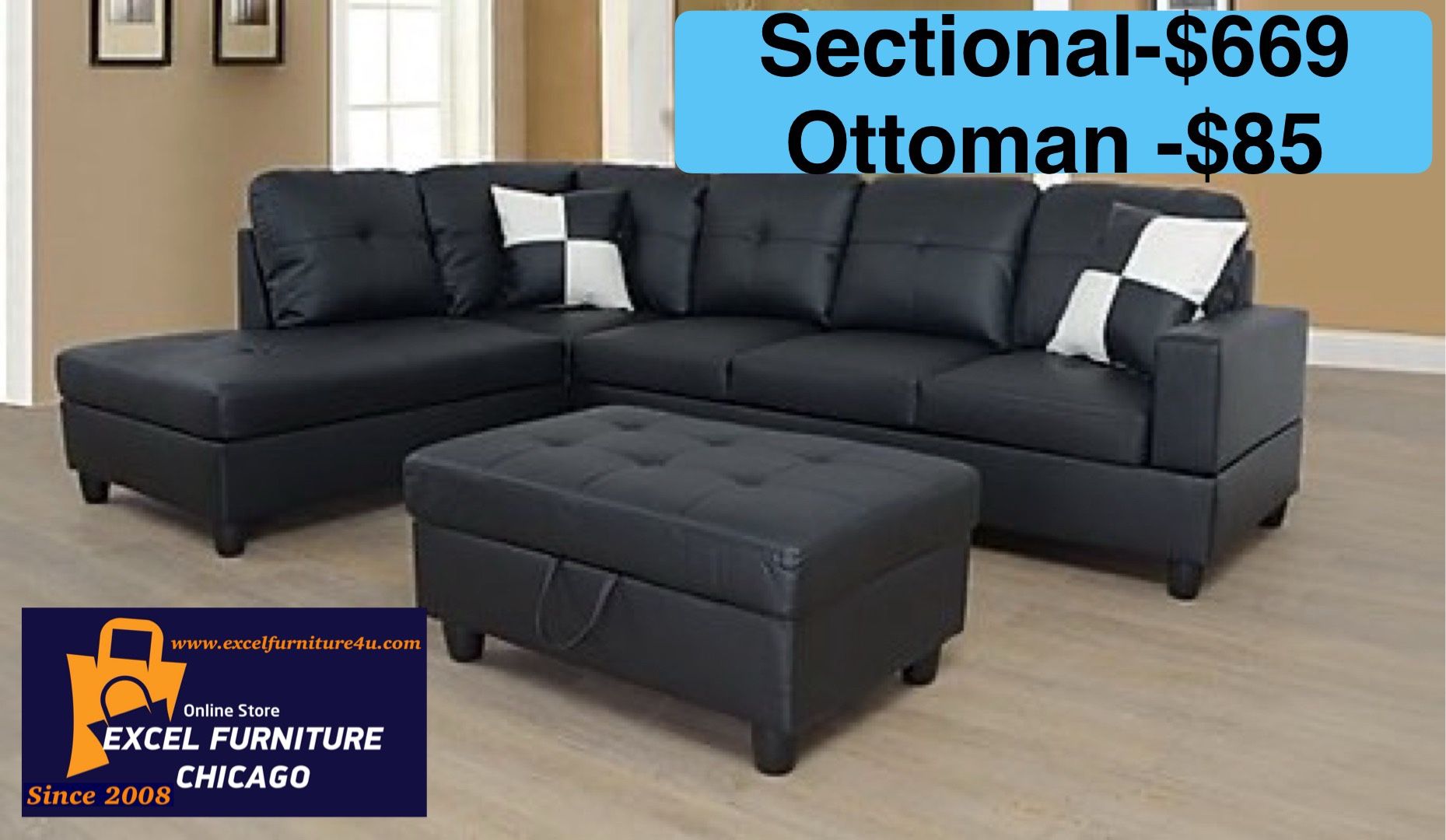 💫FREE DELIVERY💫Brand New Sectional Sofa Couch