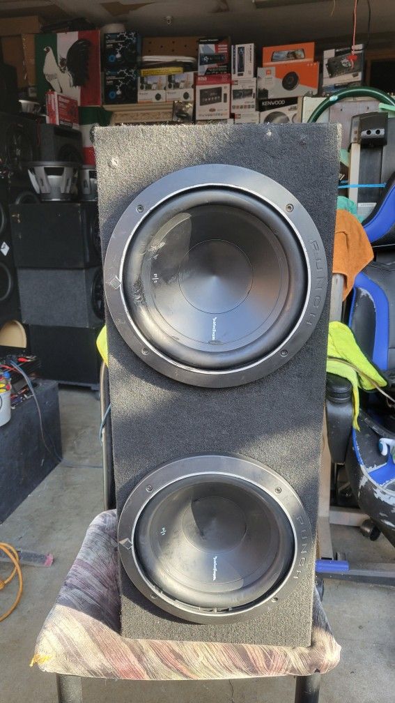 10inch Rockford Fosgate Subs 