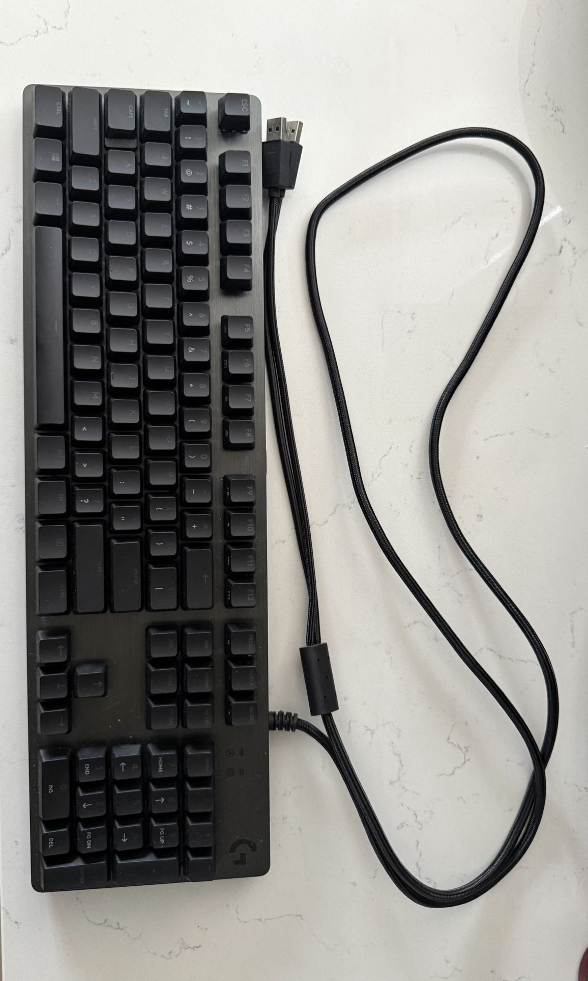 Logitech G512 Carbon RGB Mechanical Wired Keyboard Tactile