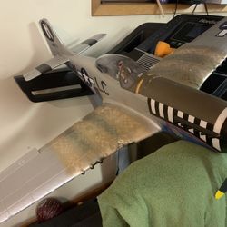 P-51D Mustang 1.2m BNF Basic with AS3X and SAFE Select "June Nite"