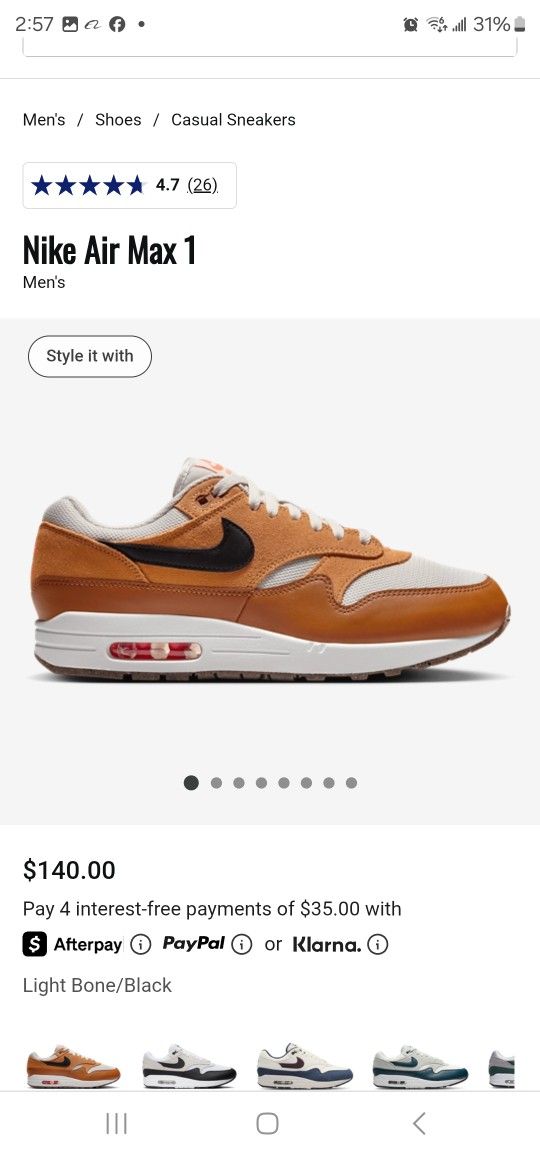 Nike Air Max 1 10.5