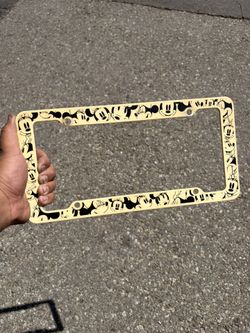 Mickey And Minnie License Plate Frame