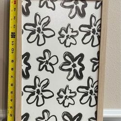 Abstract Flowers Framed Art just $3 xox