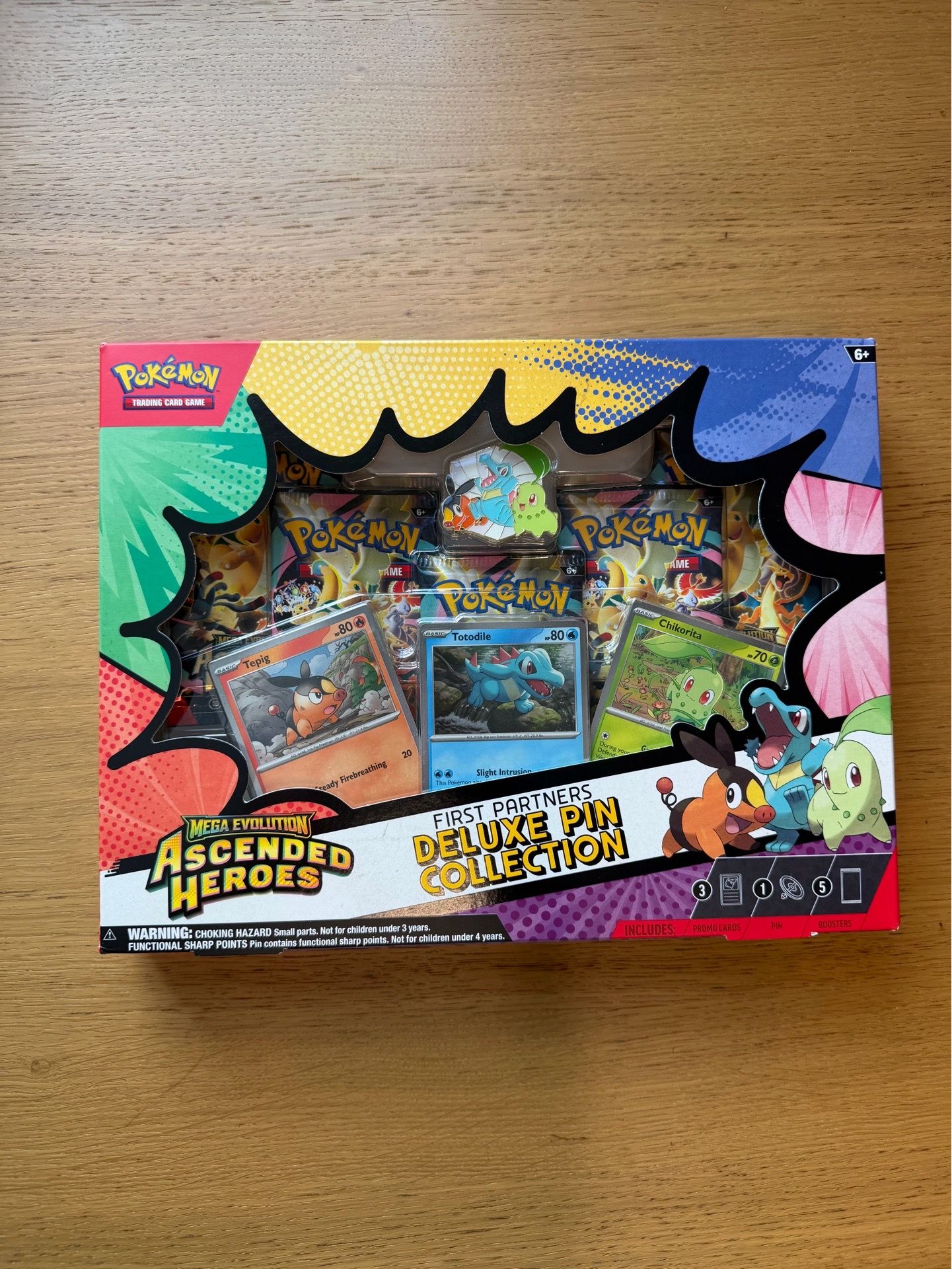 Pokemon Ascended Heroes Pin collection