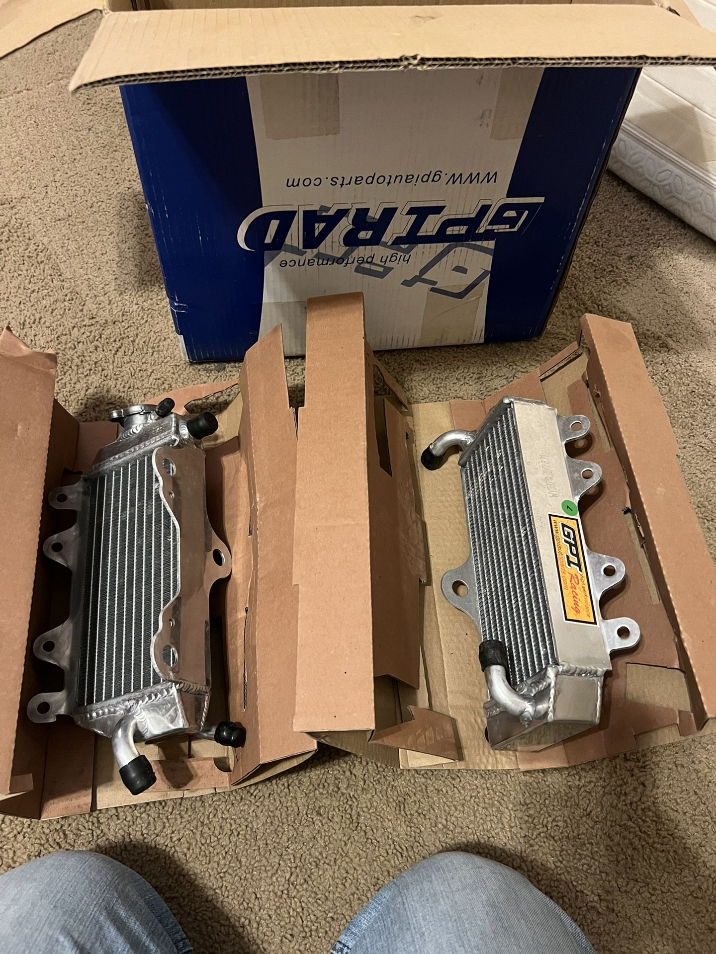 2003 Yz125 Radiator